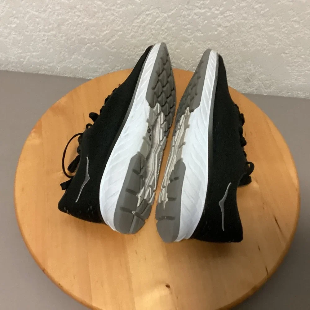 Hoka One One Cavu 2 Women's Black White Lightweight Running Shoes Size 9 PROFLY‎